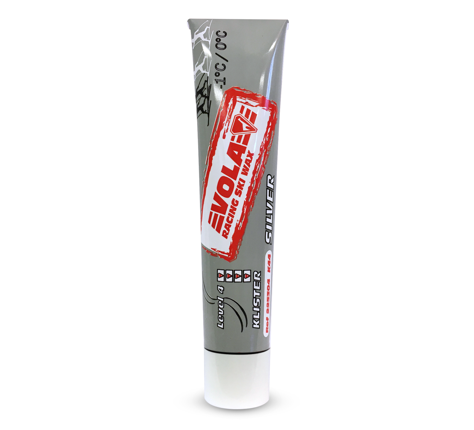 Vola Racing Klister K44 Ski & Snowboard Glide Wax Silver / No Fluor