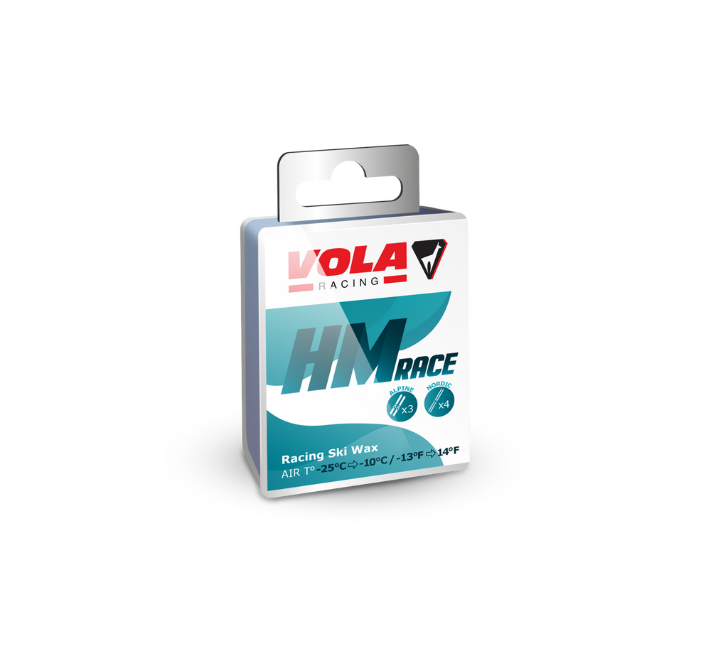 Vola Racing HM Race Ski & Snowboard Wax Blue 40 g / No fluor