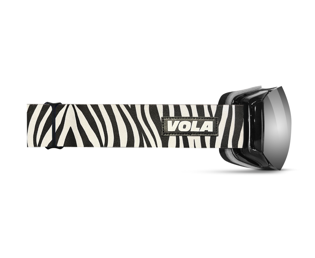 Vola Racing Zippy Ski & Snowboard Goggles / Zebra / Anti fog / Magnetic Goggles / UV400 Protection
