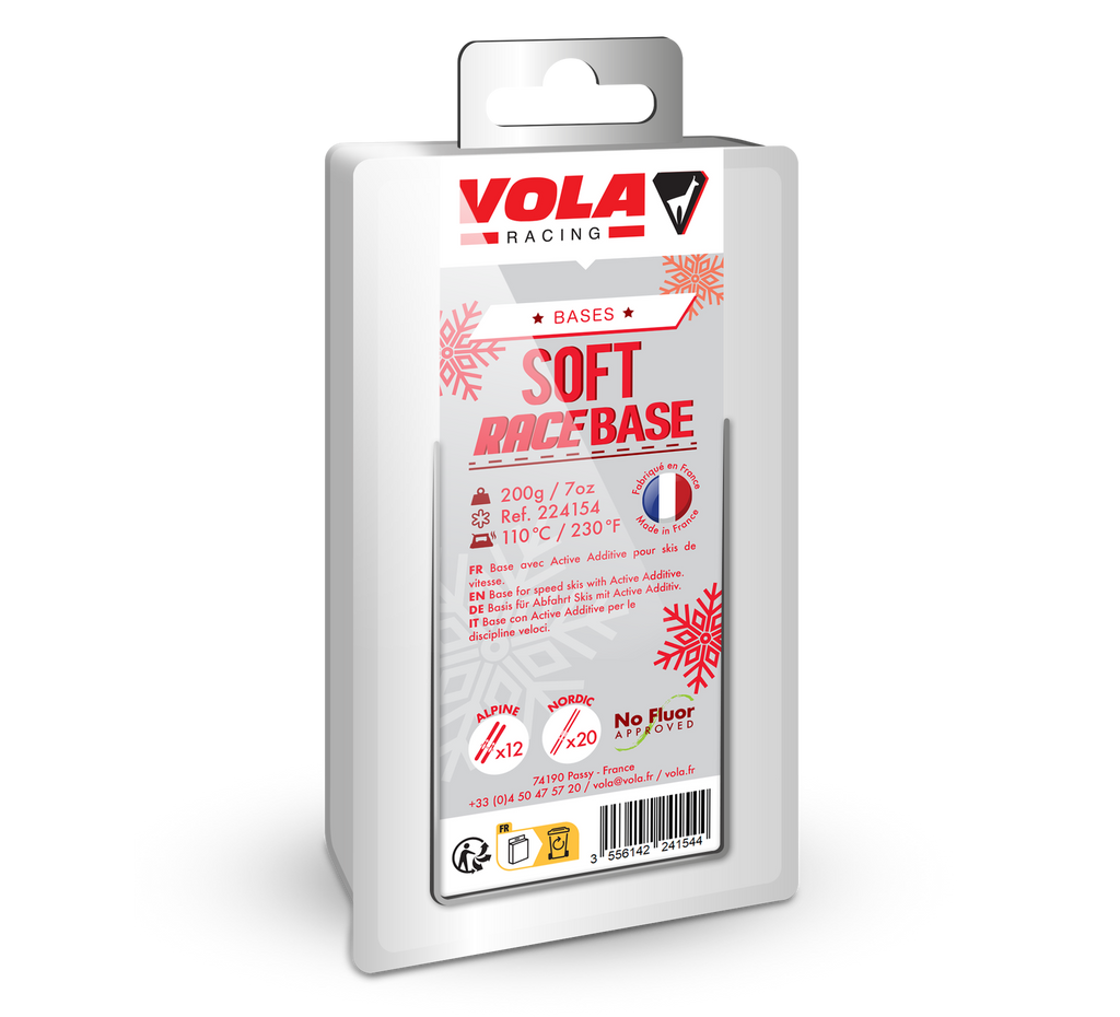 Vola Racing Base Soft LM Race Ski Wax 200g / No Fluor
