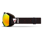 Vola Racing Fast Ski & Snowboard Goggles / Bordeau / Anti fog / UV400 Protection / Spherical Lens