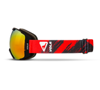Vola Racing Fast Ski & Snowboard Goggles / Graf / Anti fog / UV400 Protection / Spherical Lens