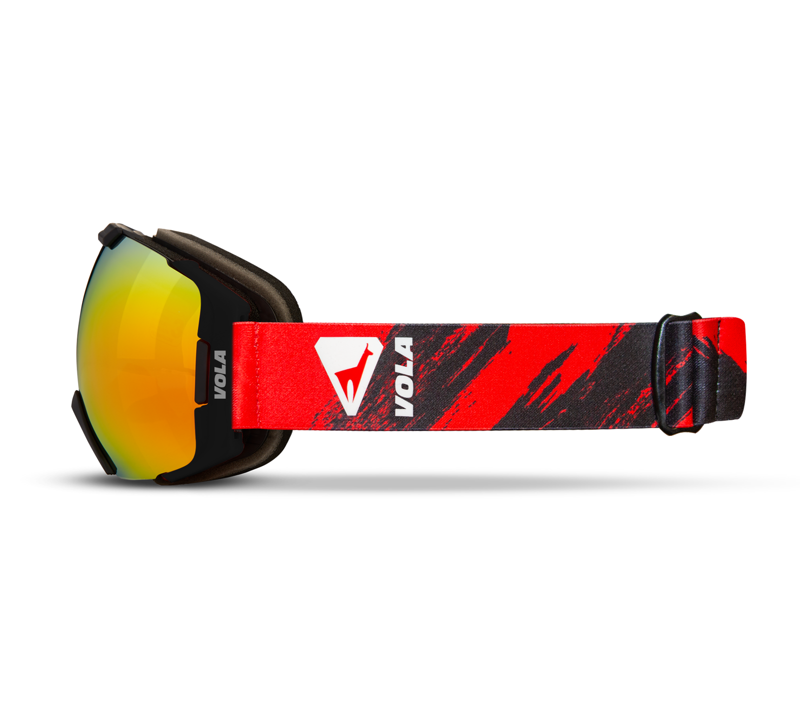 Vola Racing Fast Ski & Snowboard Goggles / Graf / Anti fog / UV400 Protection / Spherical Lens