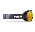Vola Racing Fast Ski & Snowboard Goggles / Lines / Anti fog / Spherical Lens / UV400 Protection