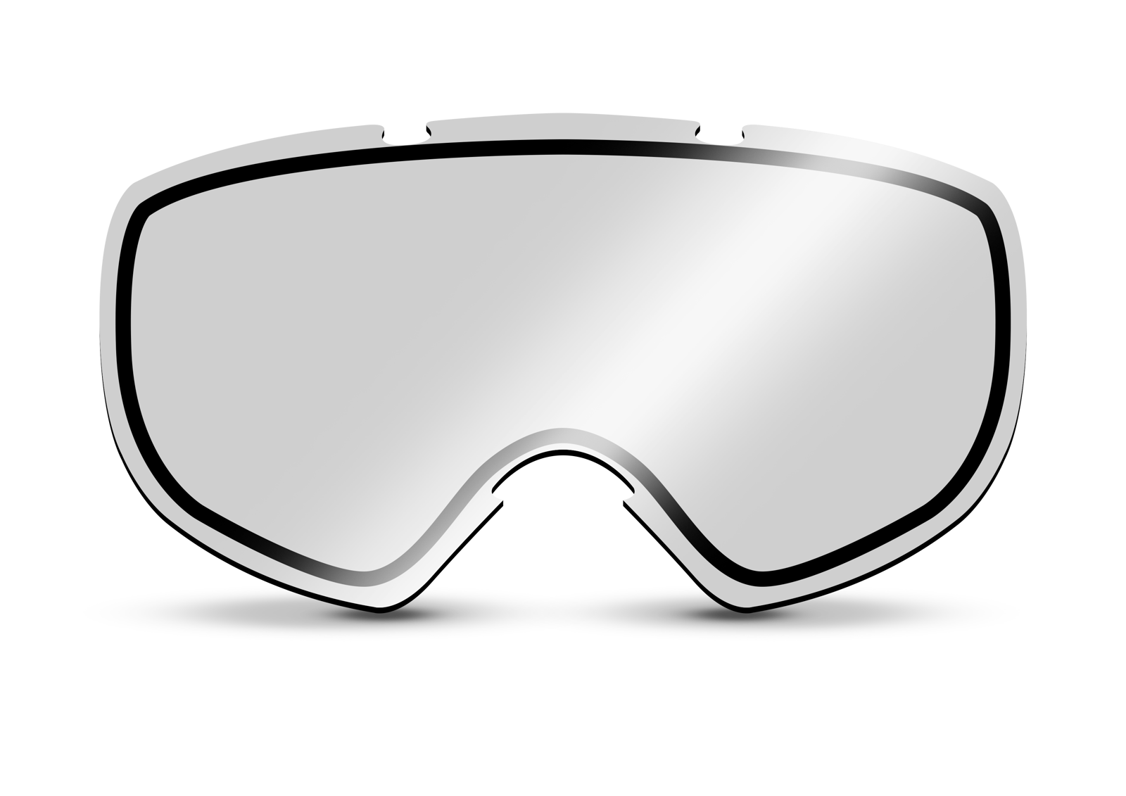 Vola Racing Fast Spare Goggle Lens Skiing & Snowboarding / Transparent CAT 0 / Anti fog