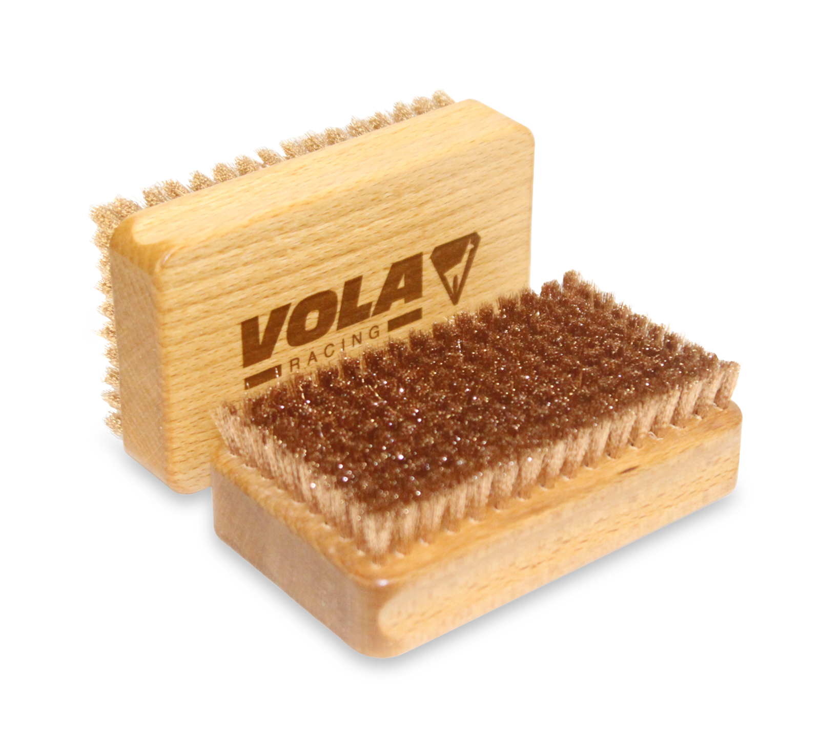 Vola Racing Brass Rectangular Ski Wax Brush