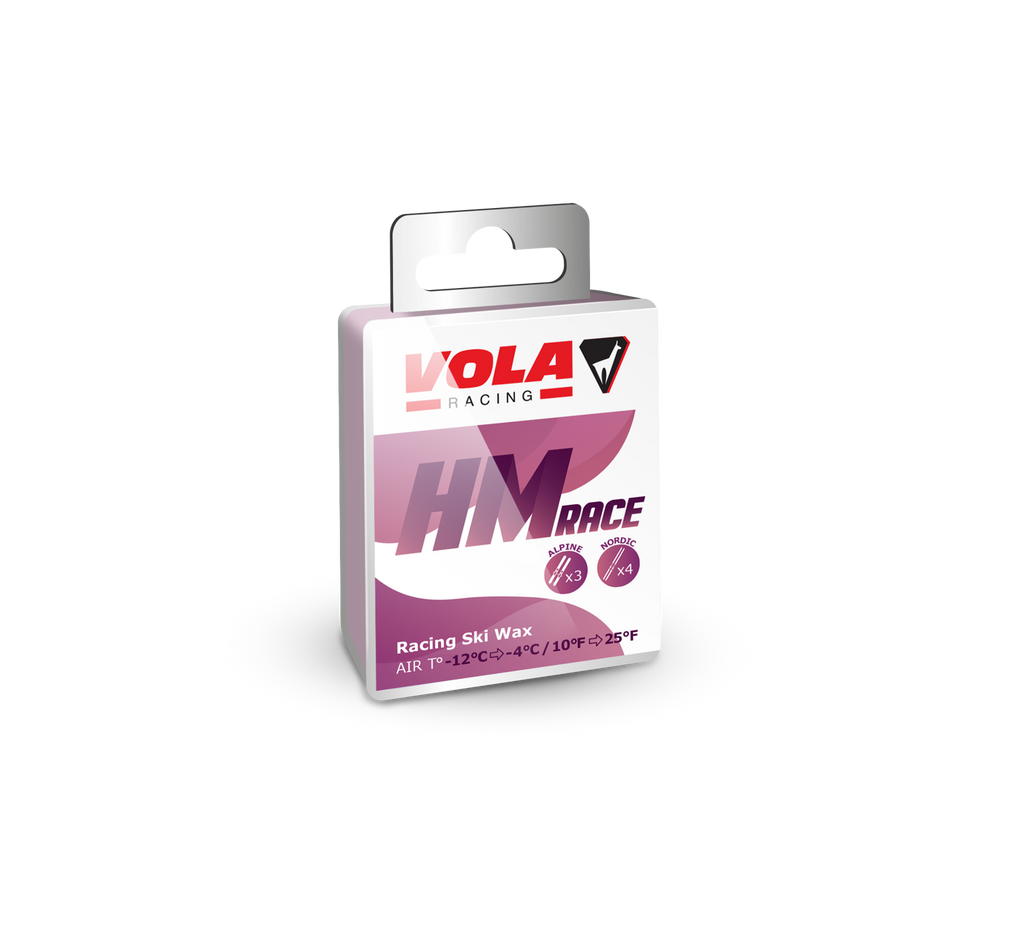 Vola Racing HM Race Ski & Snowboard Wax Purple 40 g / No fluor