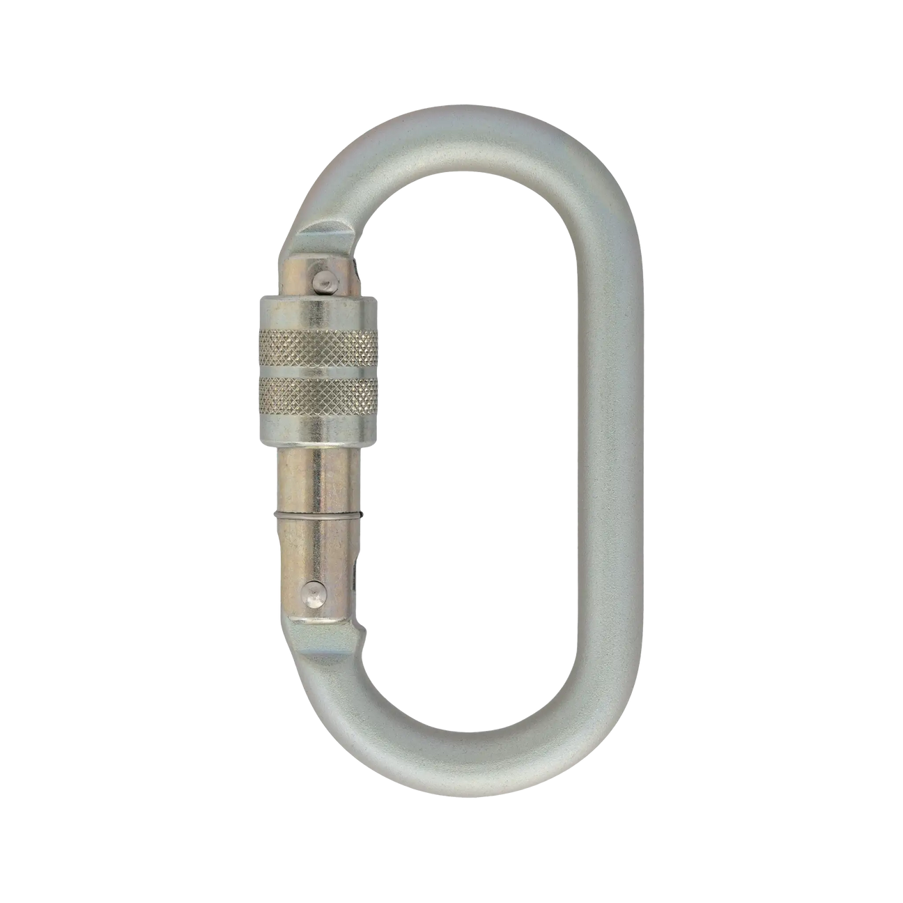 10mm Steel Oval Screwgate Carabiner