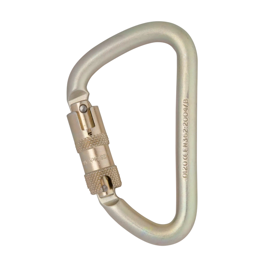 12mm Steel Klettersteig Carabiner