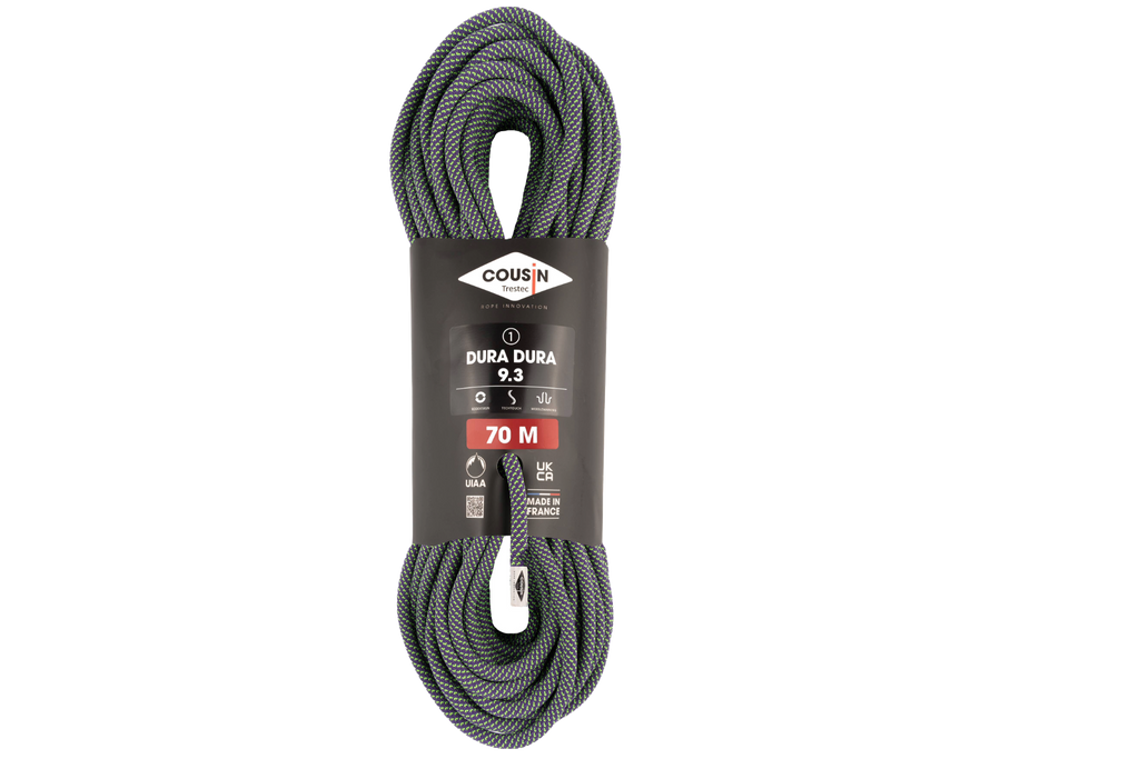 COUSIN Dura Dura 9.3mm Dynamic Rope 70m