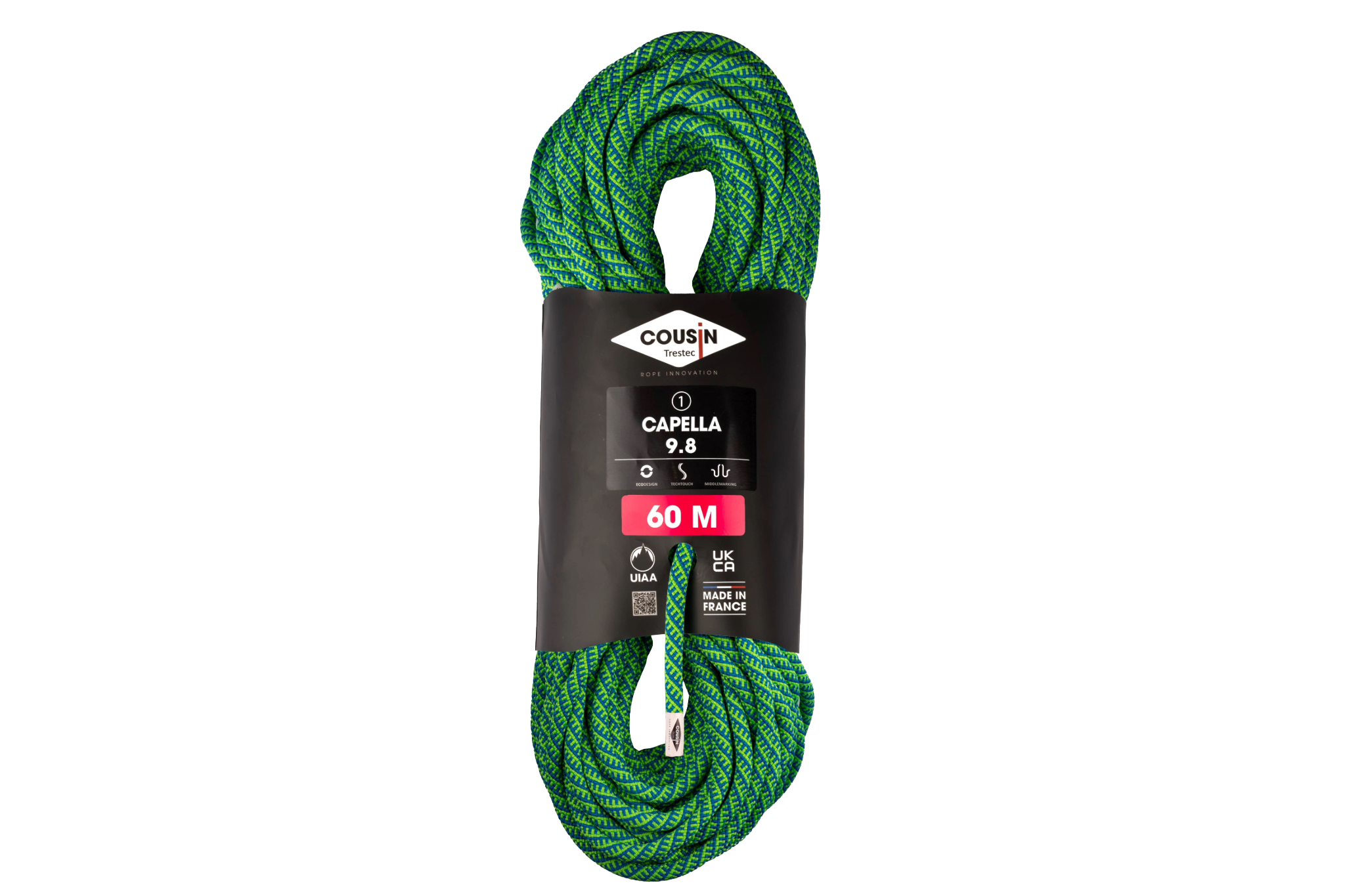 COUSIN Capella 9.8mm Dynamic Rope 60m | Sport & Alpine Climbing