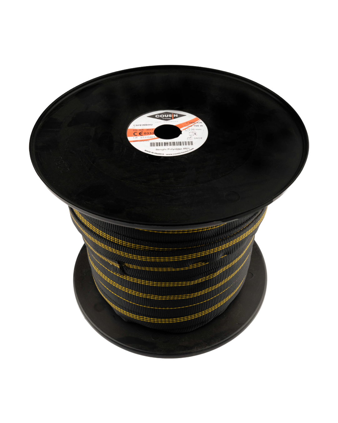 COUSIN 26mm Tubular Webbing Polyester 100m