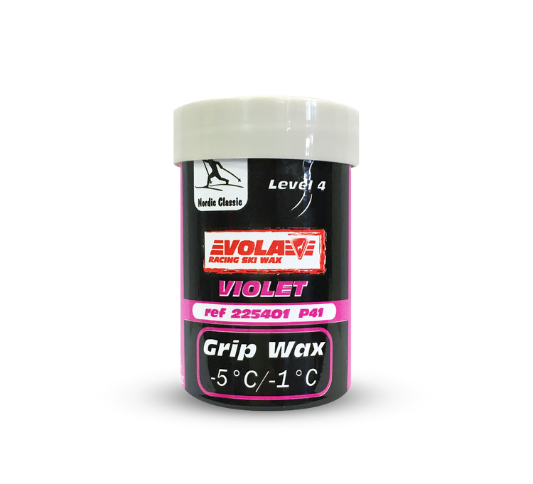 Vola Racing Kick Grip Ski Wax Violet P41