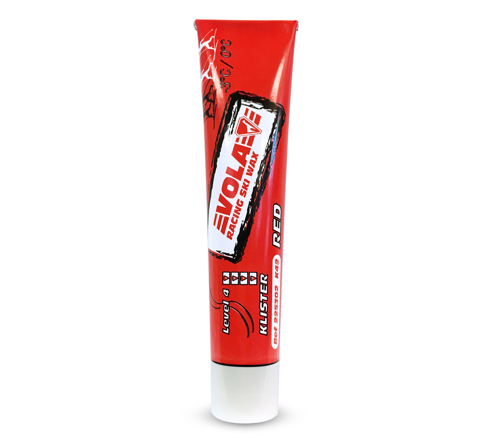 Vola Racing Klister K42 Ski & Snowboard Glide Wax Red / No Fluor