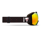 Vola Racing Fast Ski & Snowboard Goggles / Bordeau / Anti fog / UV400 Protection / Spherical Lens