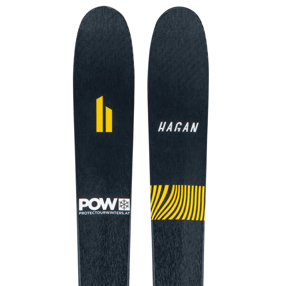 Touring Ski Set: HAGAN BOOST 99 x POW Ski + Core 12 EVO Binding